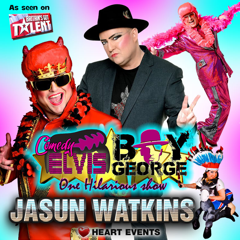 Jasun Watkins - Solo Vocalist comedy elvis boy george