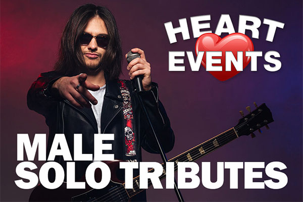 Male Solo Tributes - solo tribute acts