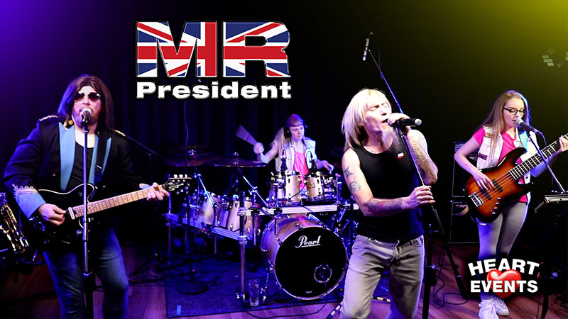 Mr President - 80s Multi-Tribute Entertainers - Duo