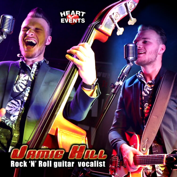 Jamie Hill - Rock n Roll guitar vocalist