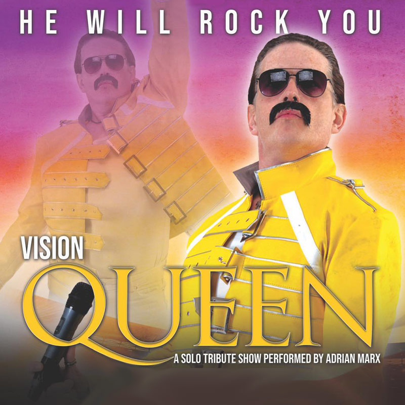 Freddie Mercury tribute - Adrian Vision