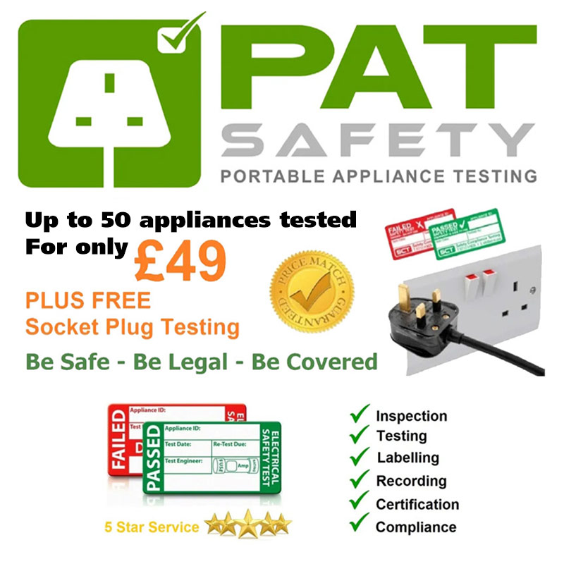 PAT testing services - Pat Safety