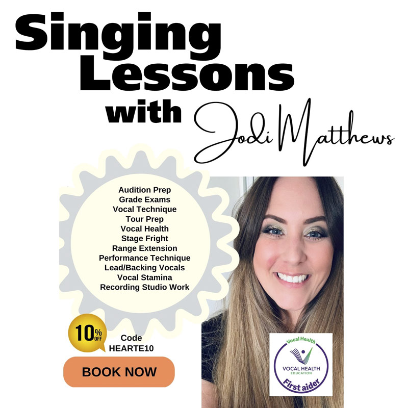 Singing lessons with Jodi Matthews